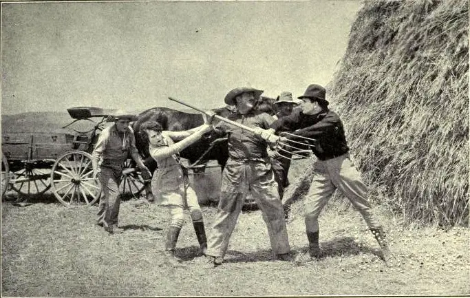 The Prairie Wife scene