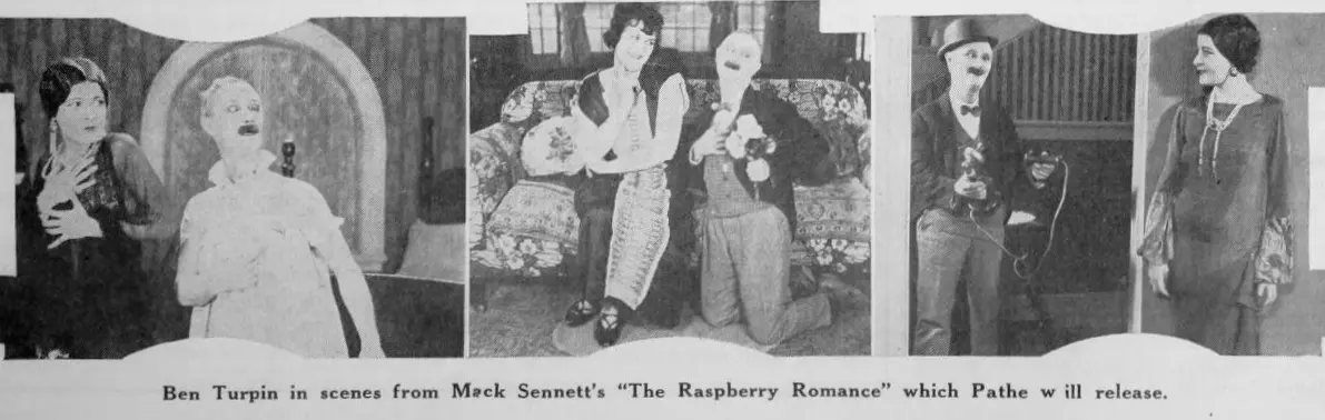 The Raspberry Romance scene