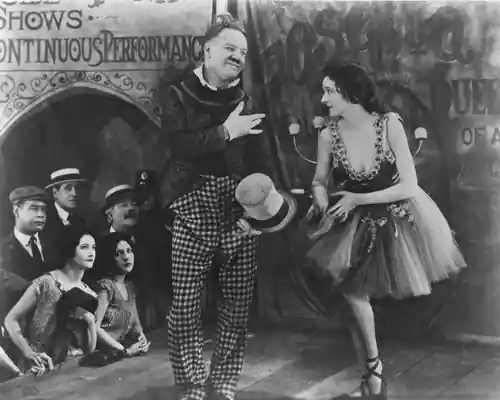Sally of the Sawdust scene