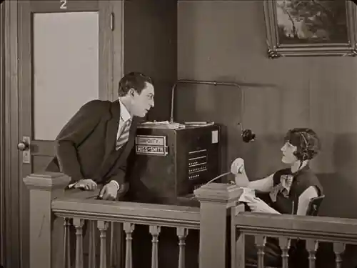 Seven Chances scene