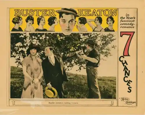 Seven Chances scene