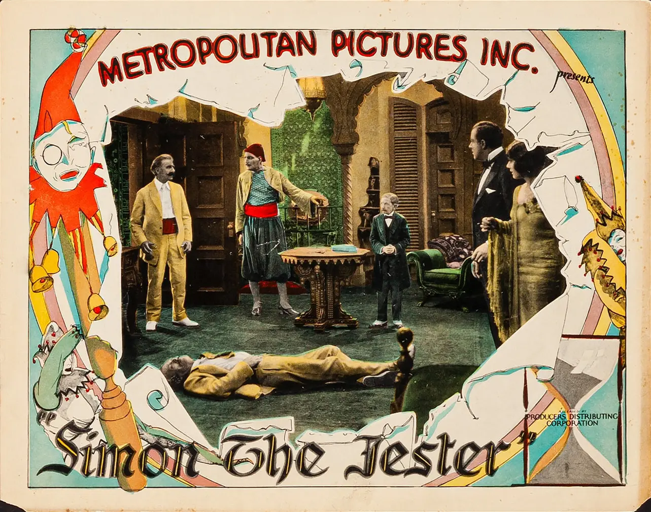 Simon the Jester scene