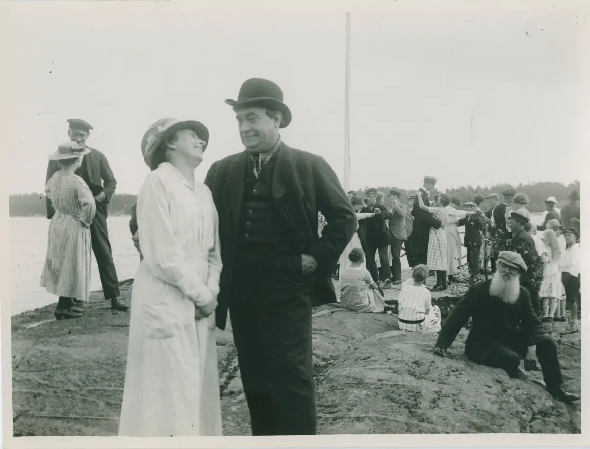 Skärgårdskavaljerer scene