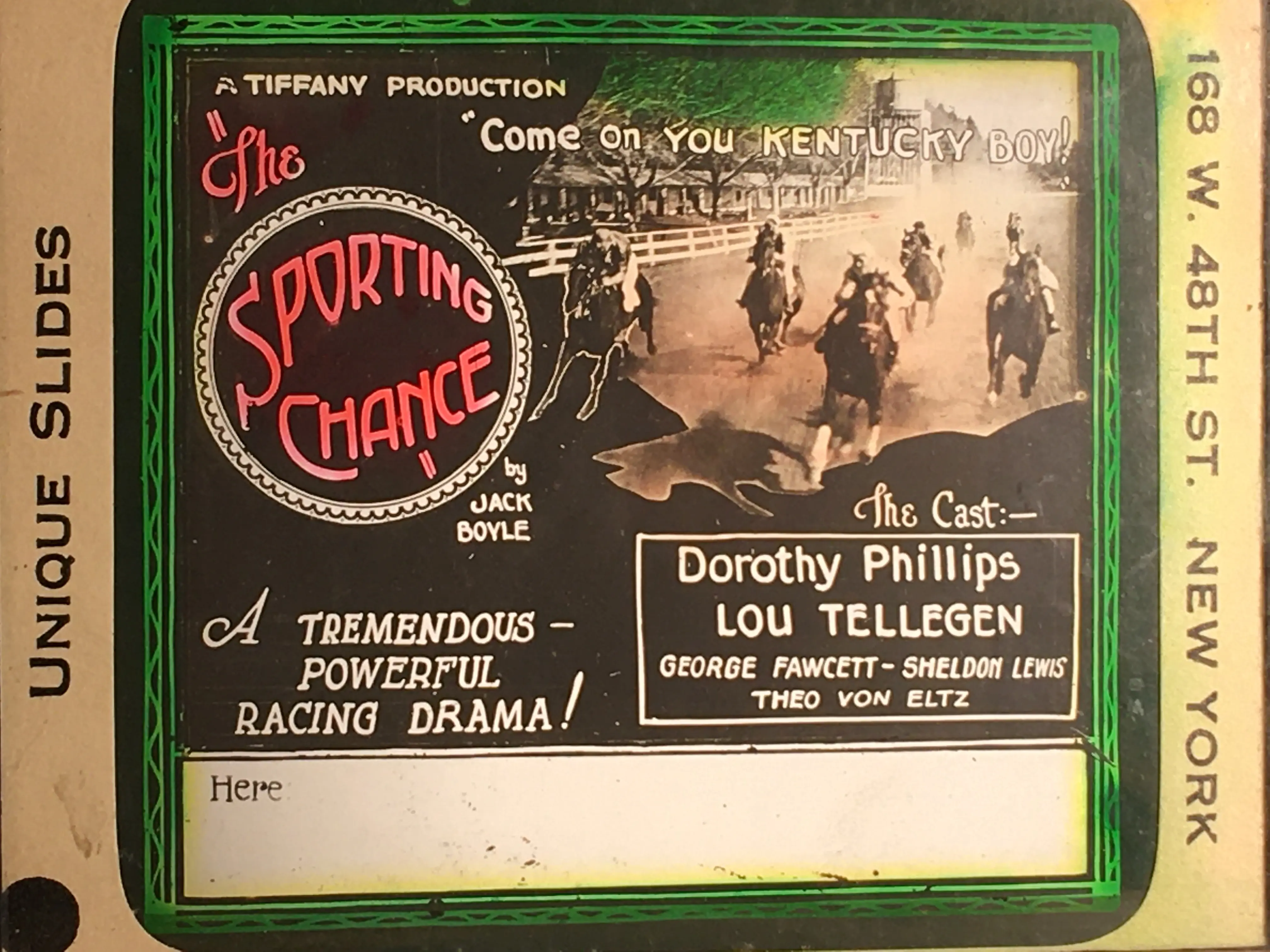 The Sporting Chance scene