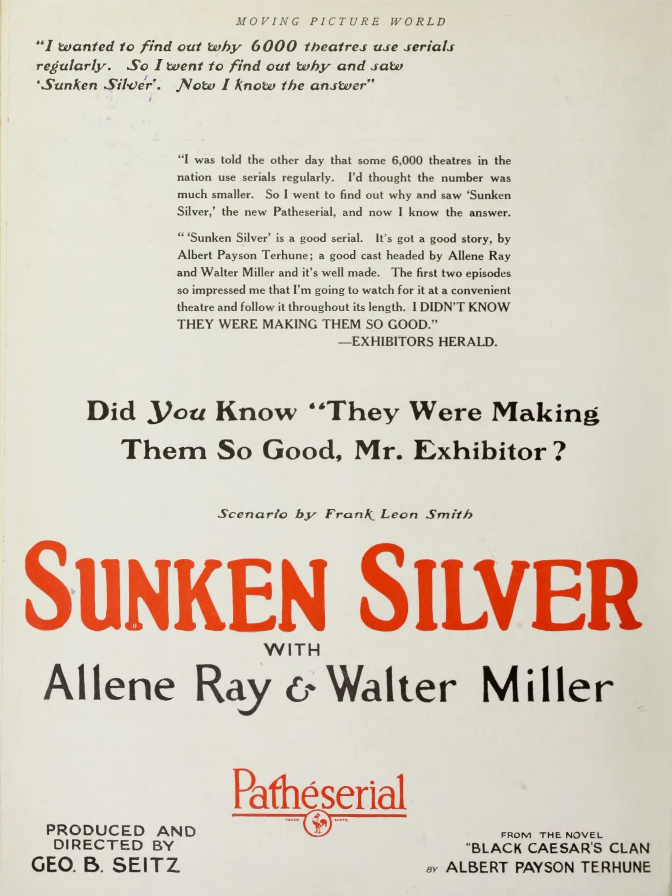 Sunken Silver scene