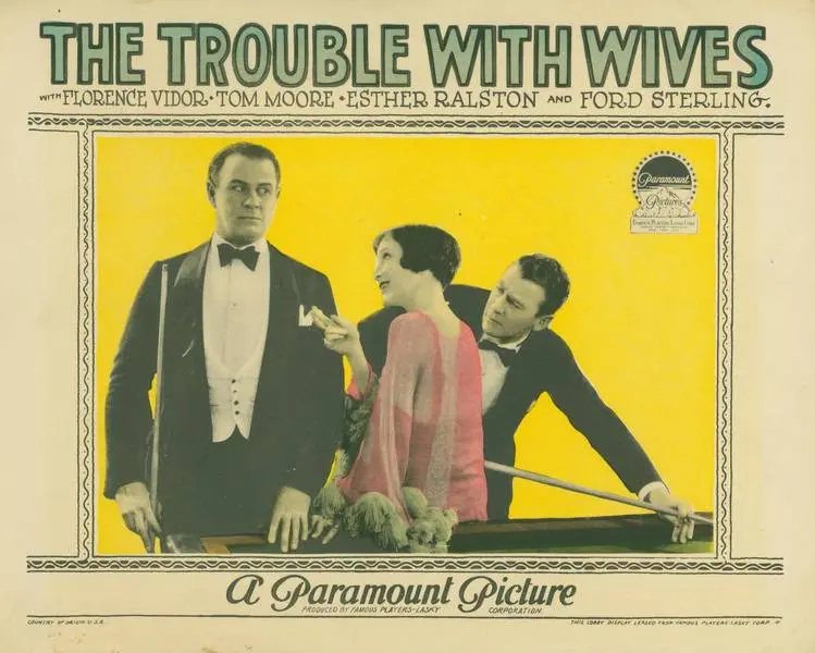 The Trouble with Wives scene