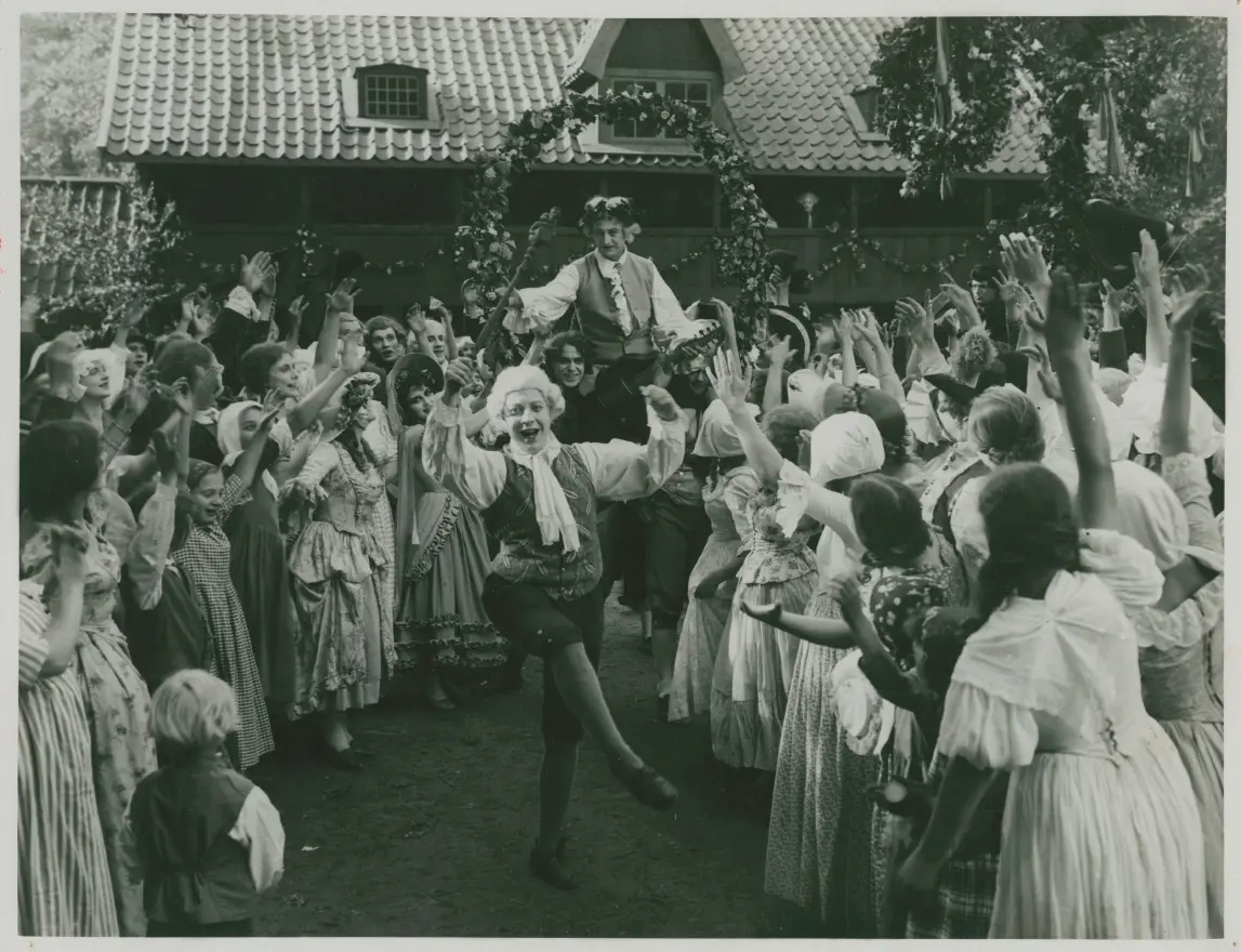 Två konungar scene