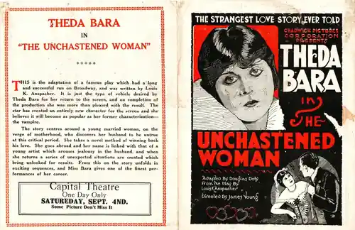 The Unchastened Woman scene