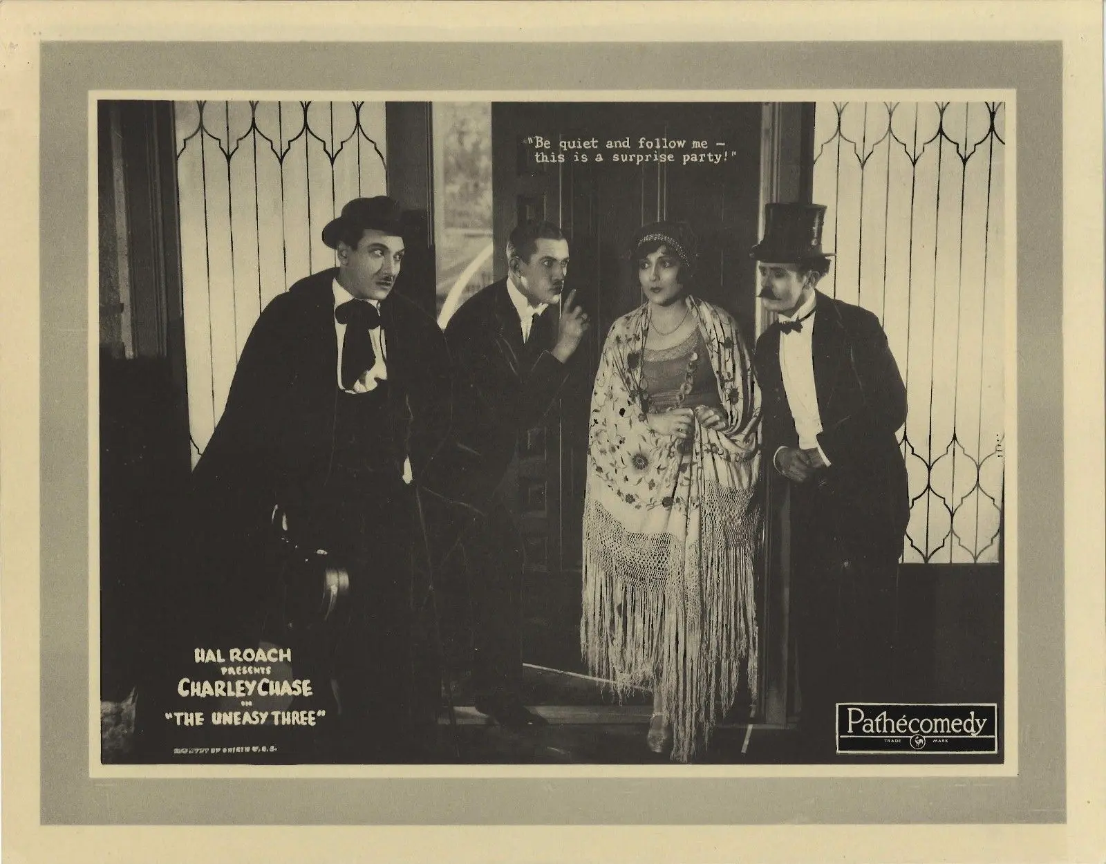 The Uneasy Three scene