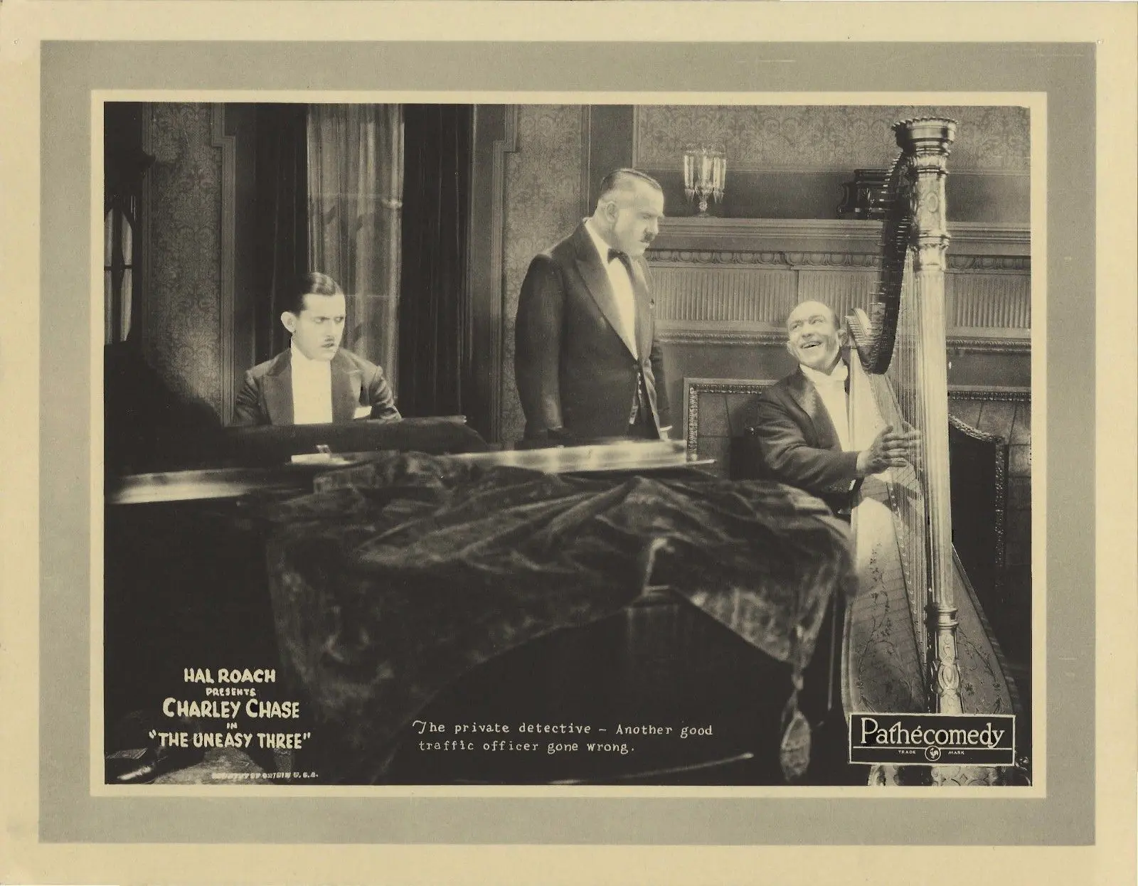 The Uneasy Three scene