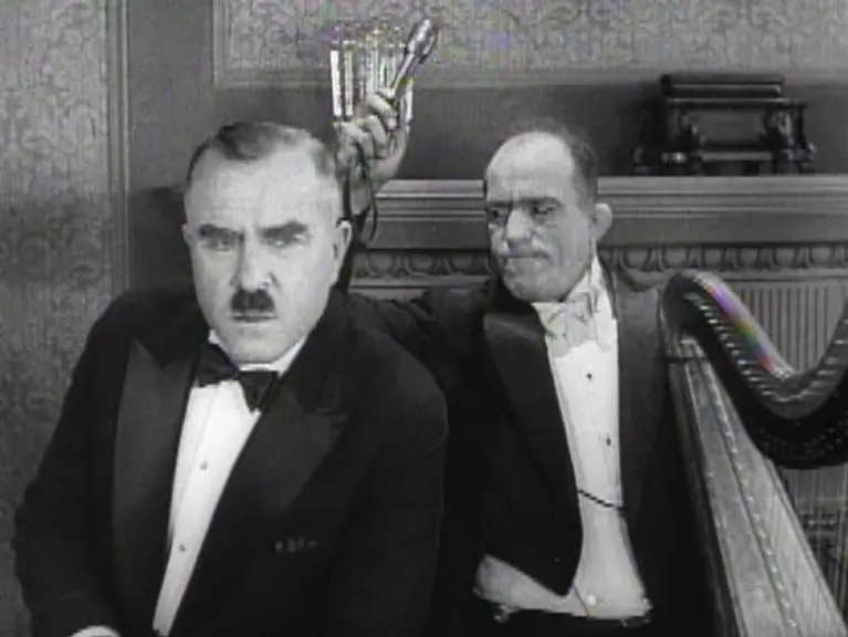 The Uneasy Three scene