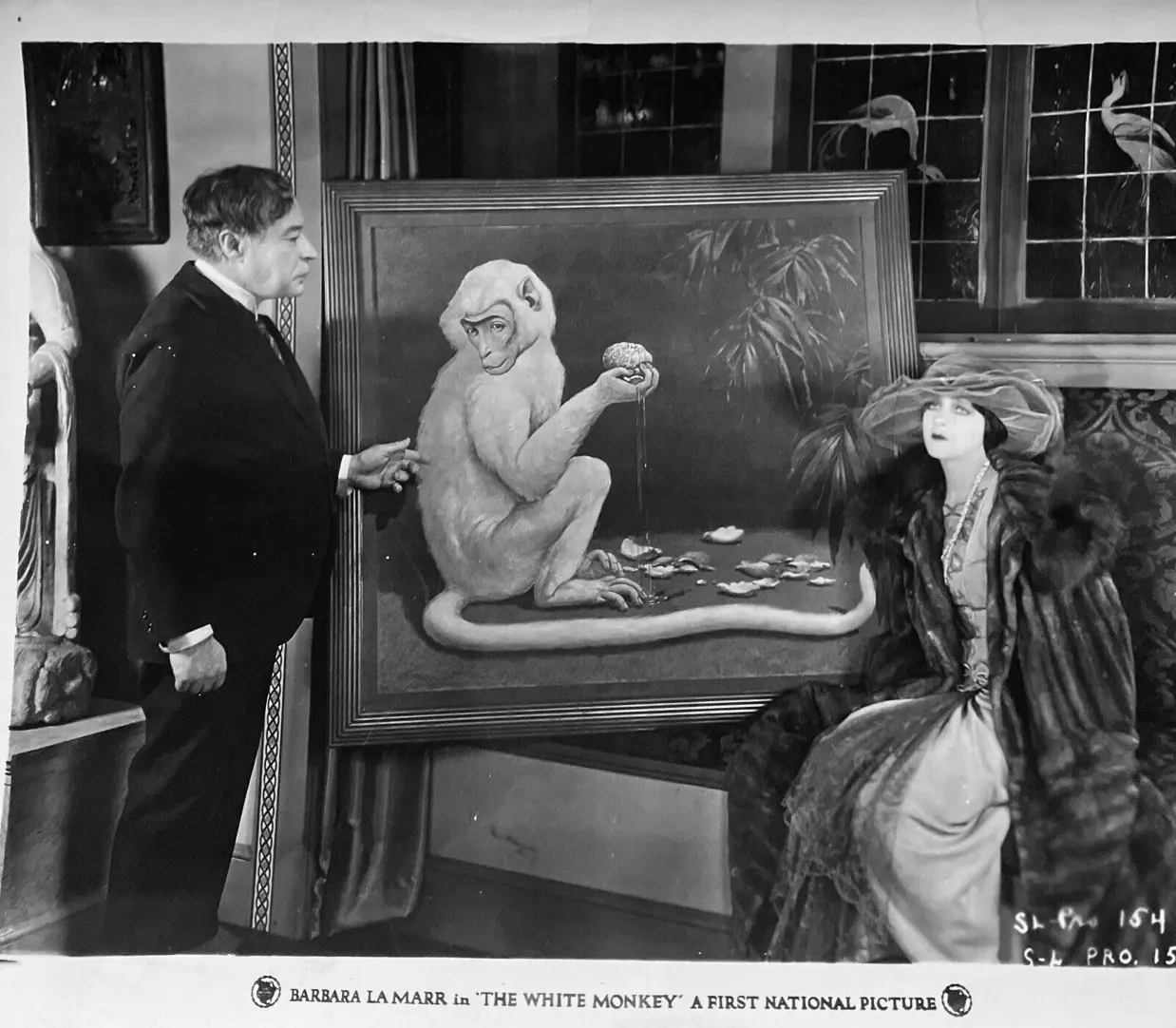 The White Monkey scene