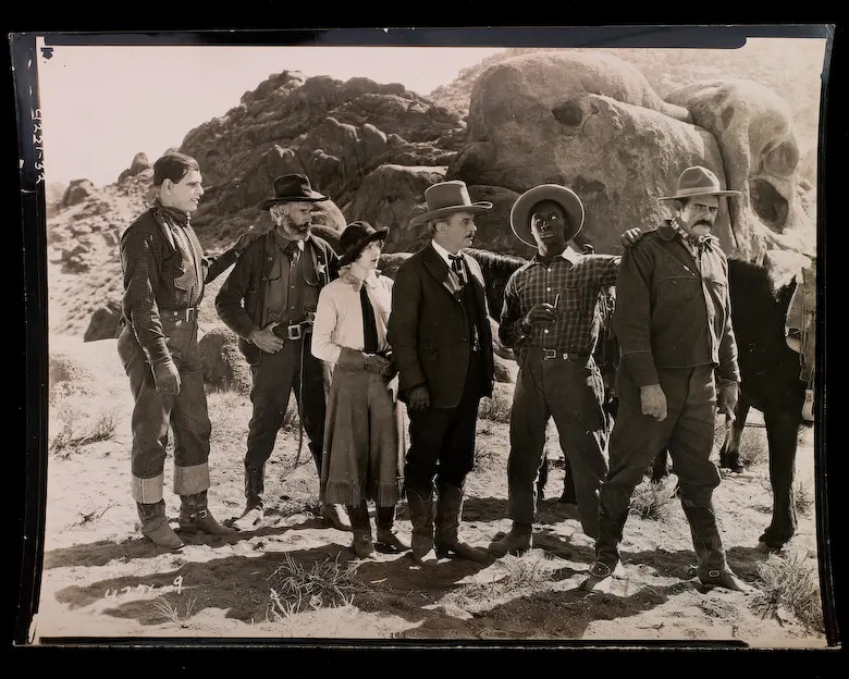 The White Outlaw scene
