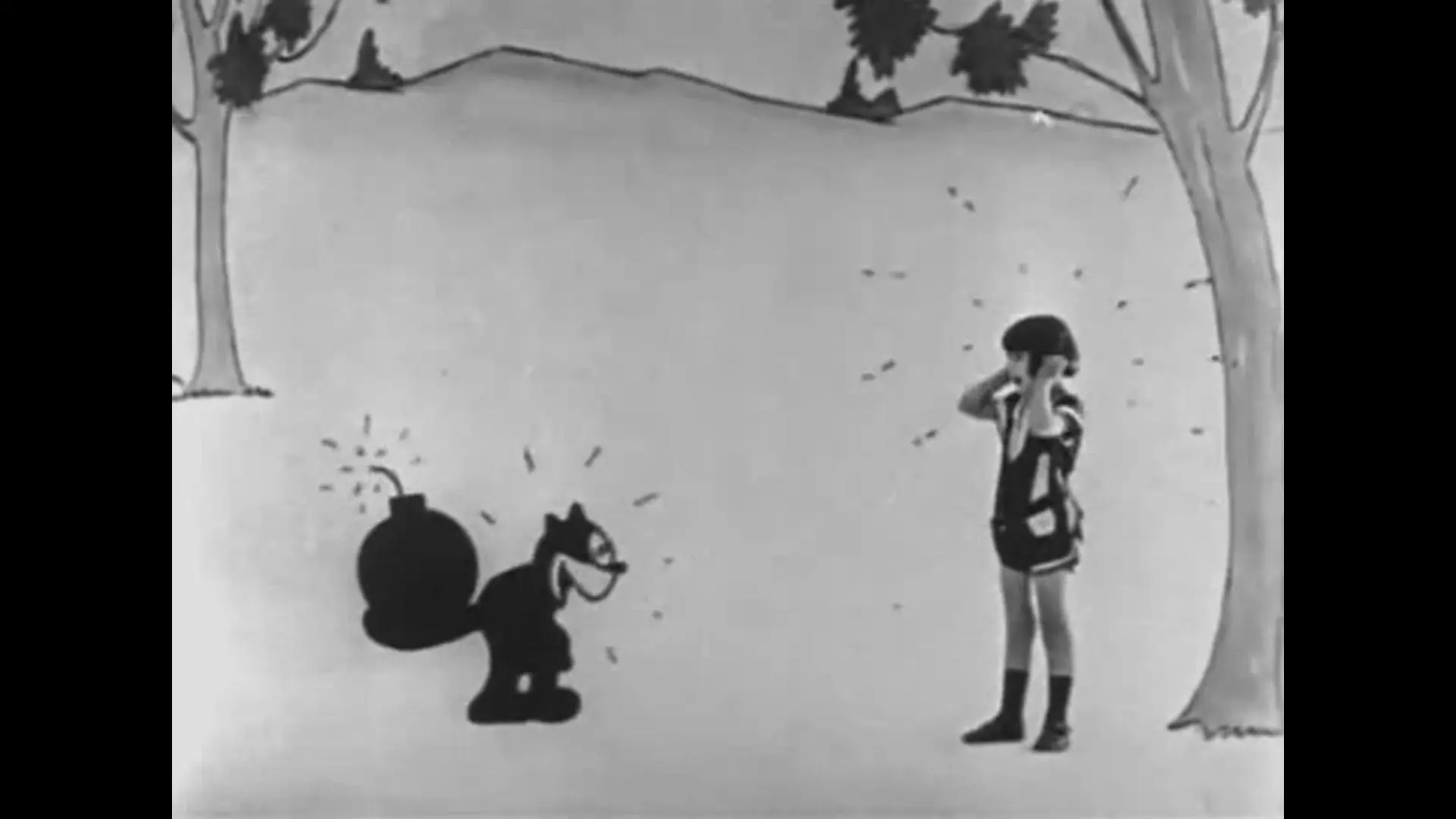 Alice Rattled by Rats scene