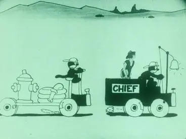 Alice the Fire Fighter scene