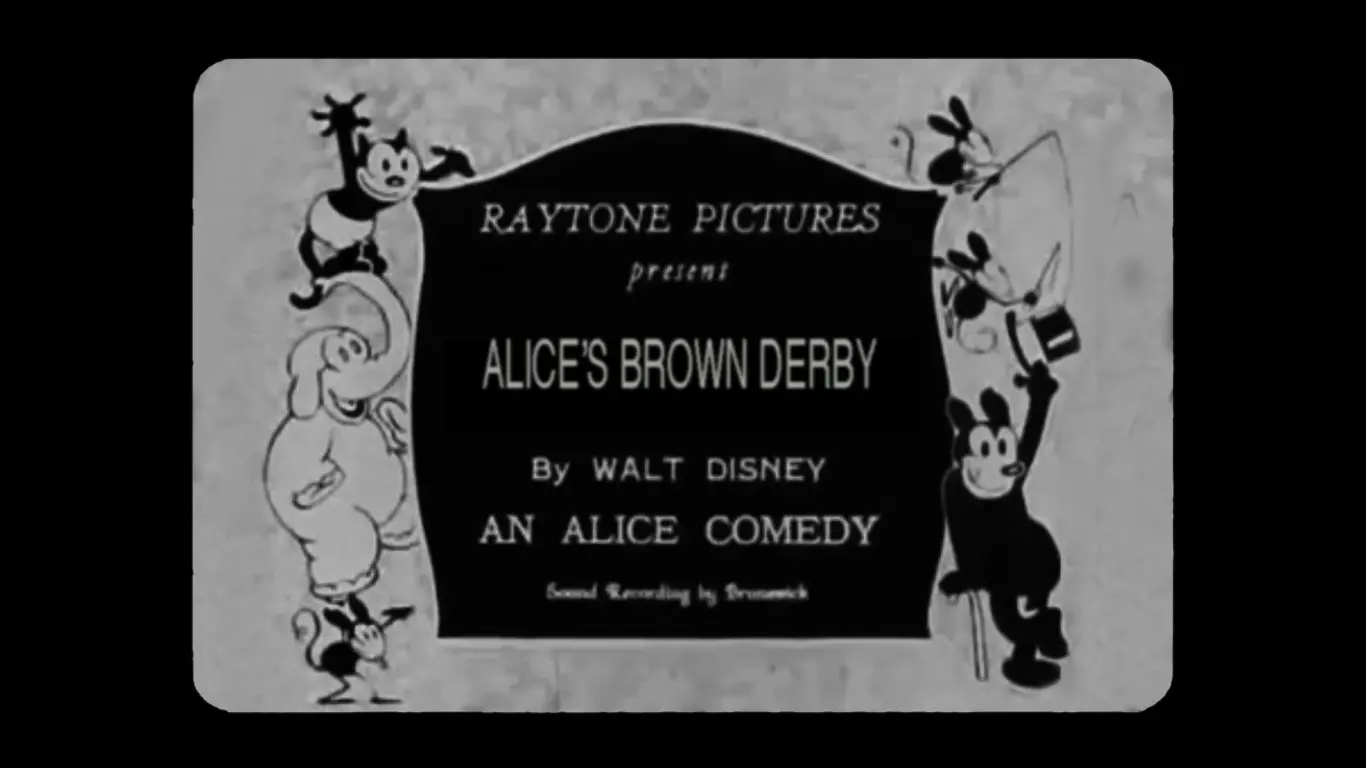 Alice's Brown Derby scene