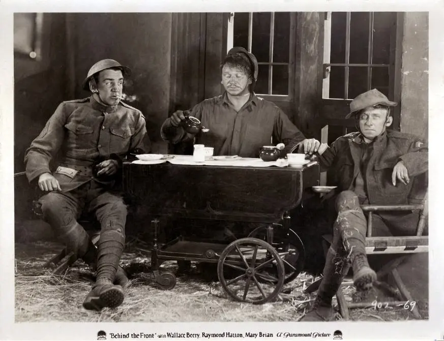 Behind the Front scene