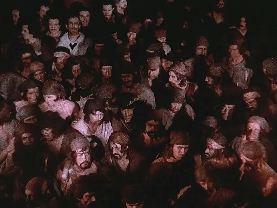 The Black Pirate scene