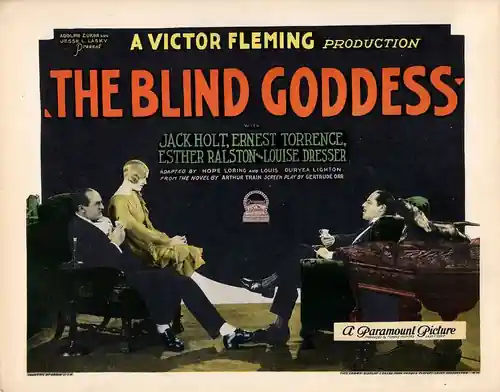 The Blind Goddess scene