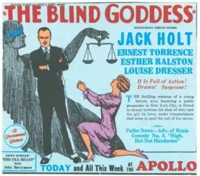 The Blind Goddess scene