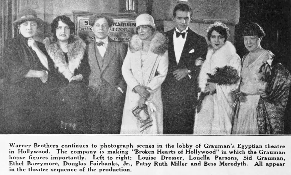 Broken Hearts of Hollywood scene