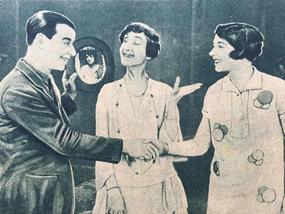 The Brown Derby scene
