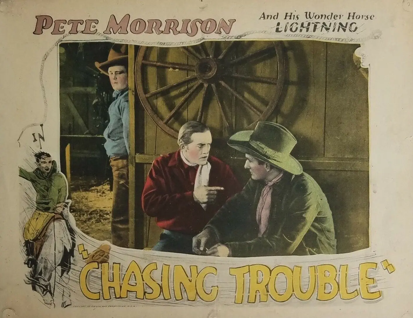 Chasing Trouble scene