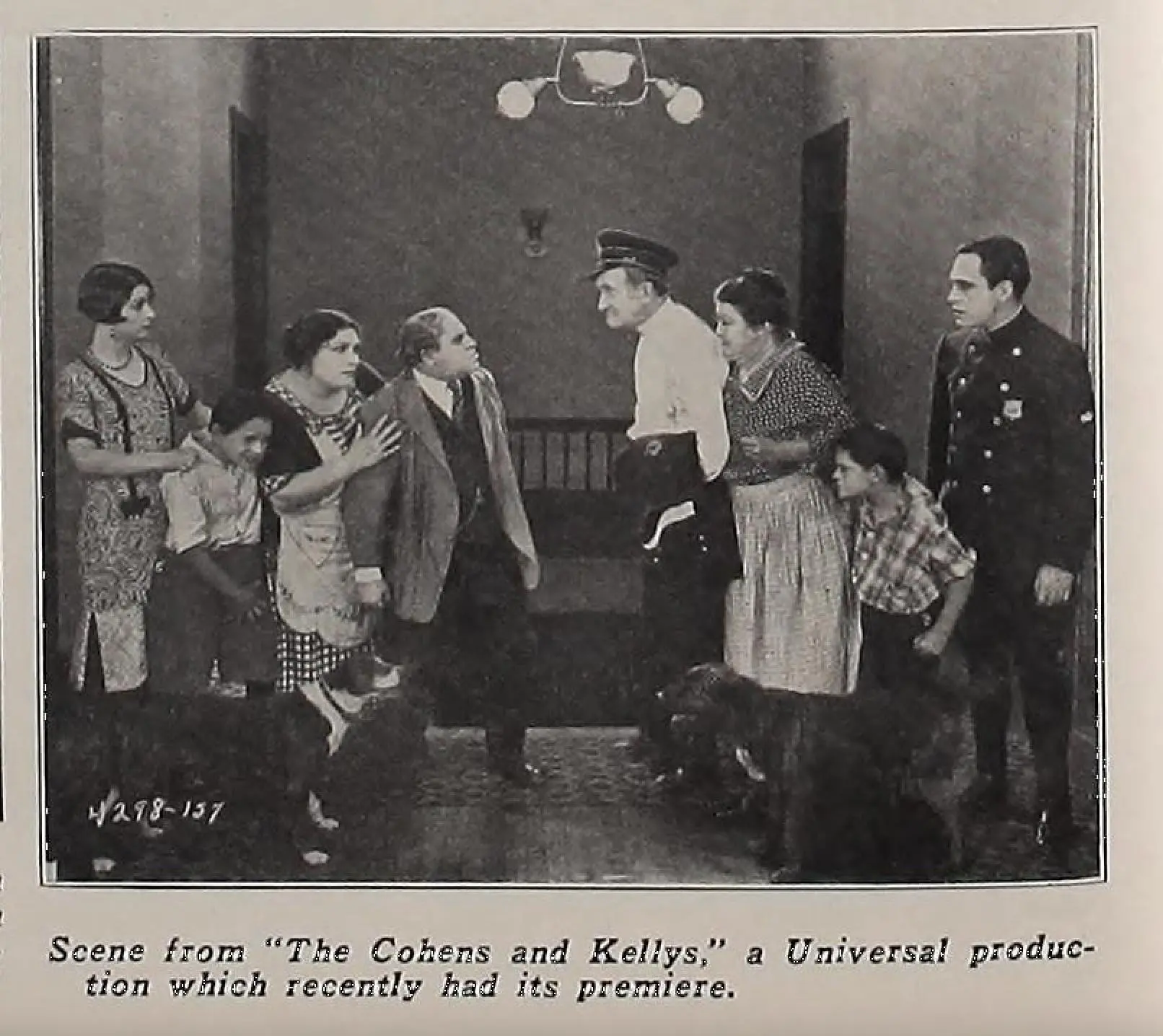 The Cohens and Kellys scene