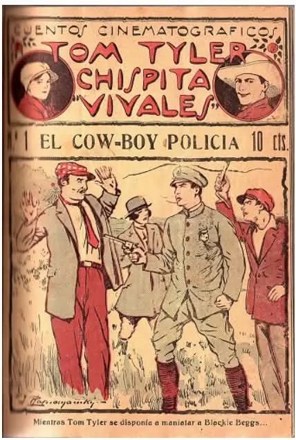 The Cowboy Cop scene