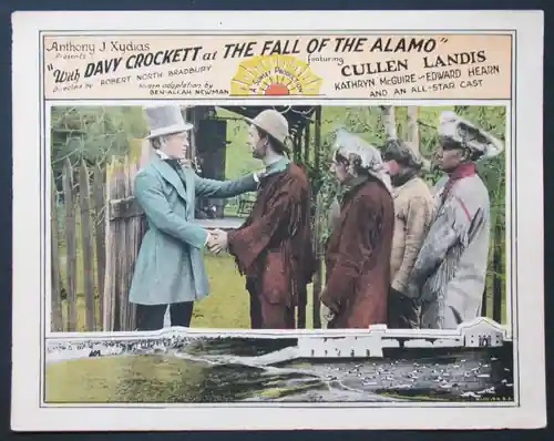 With Davy Crockett at the Fall of the Alamo photo
