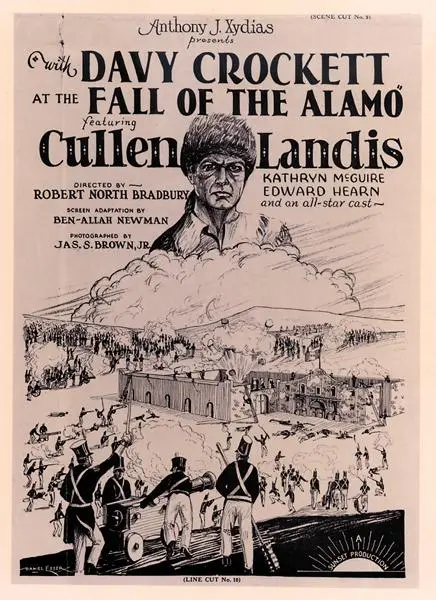 With Davy Crockett at the Fall of the Alamo scene