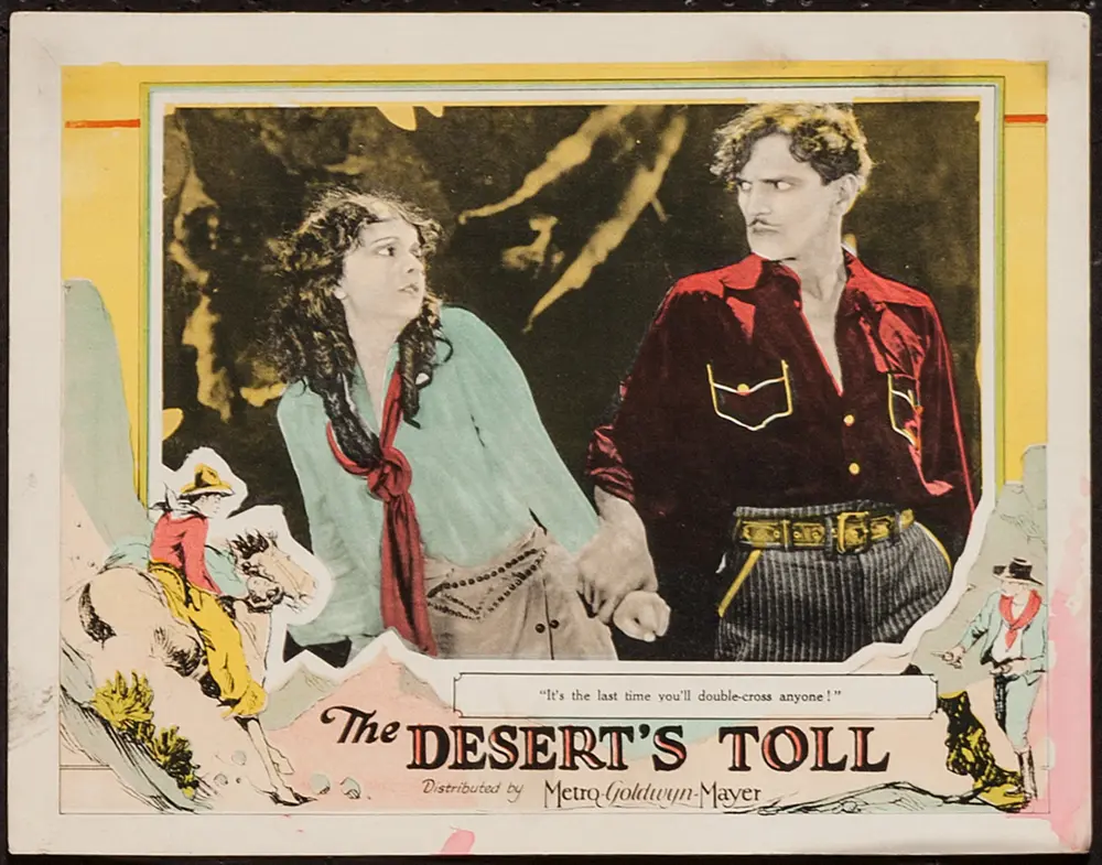 The Desert's Toll scene