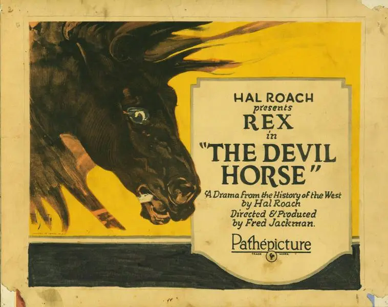 The Devil Horse scene