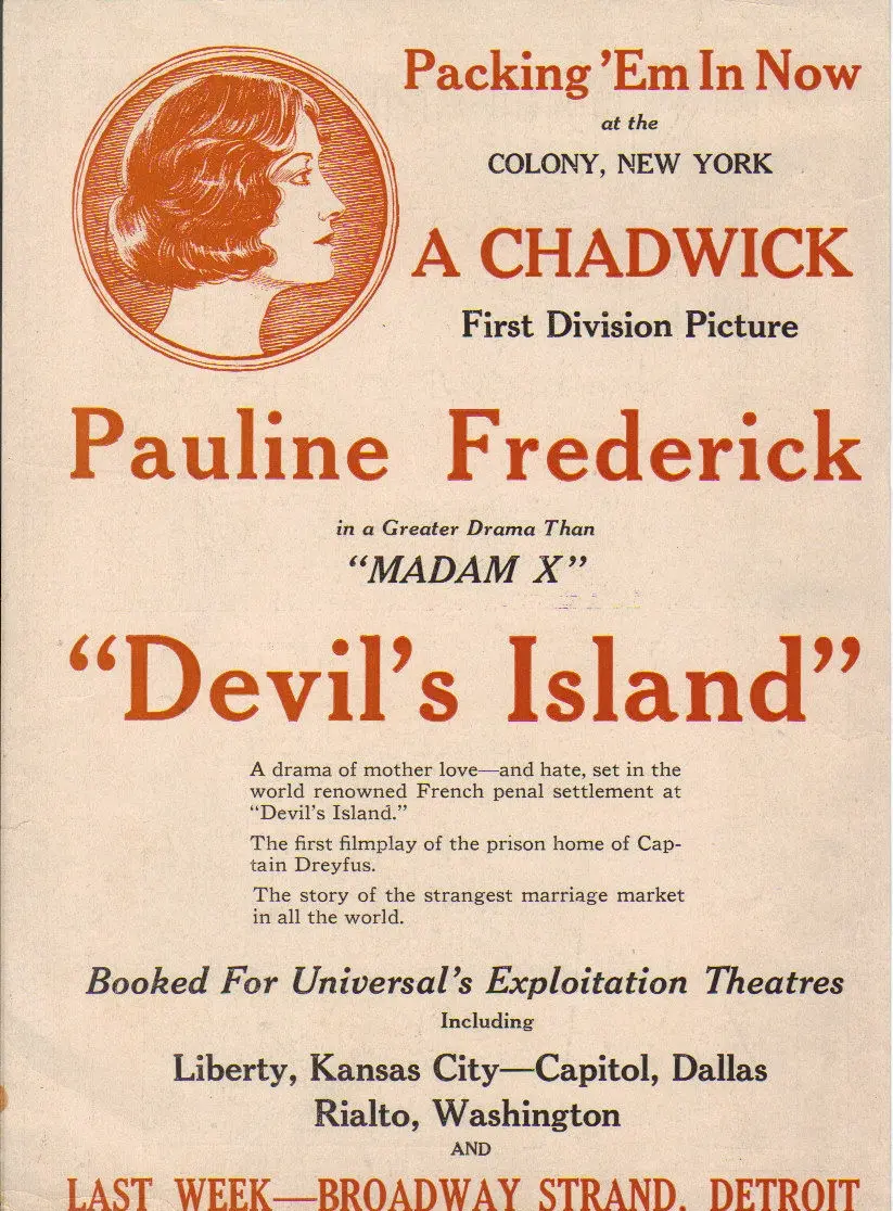 Devil's Island scene