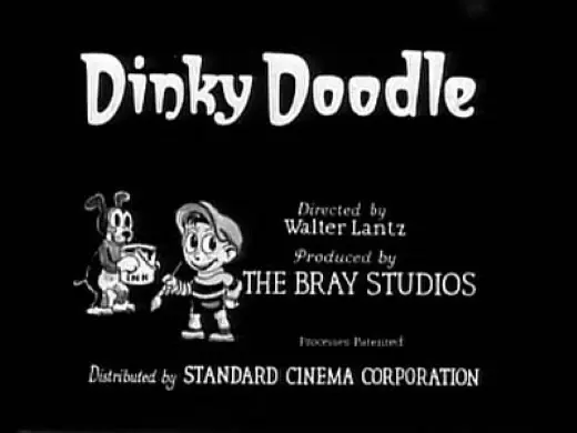 Dinky Doodle in the Army scene
