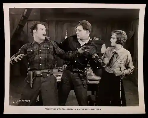 The Fighting Peacemaker scene