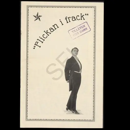 Flickan i frack photo