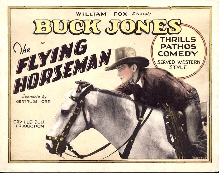 The Flying Horseman scene