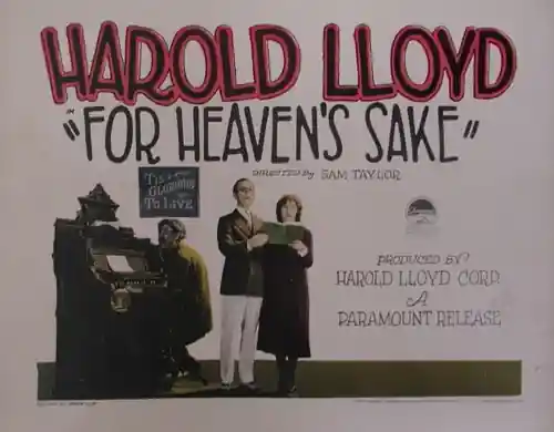For Heaven's Sake scene