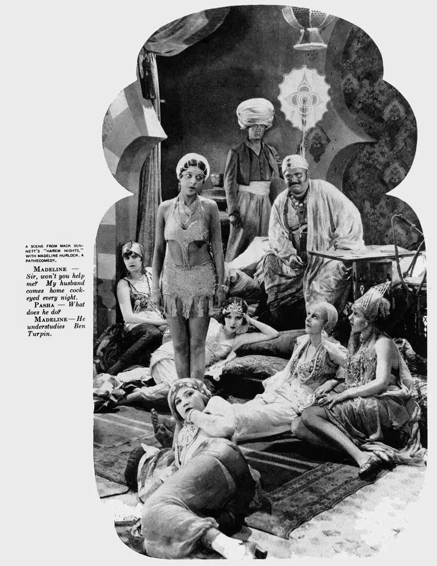 A Harem Knight scene