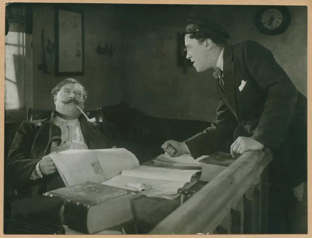Hon, han och Andersson scene