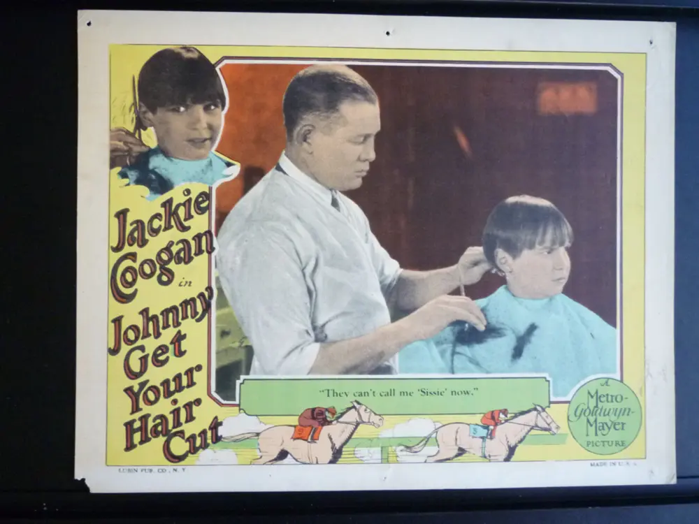 Johnny Get Your Hair Cut scene