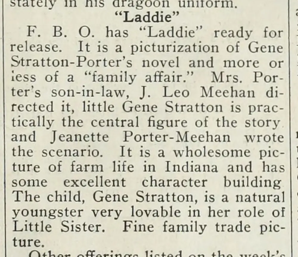Laddie scene