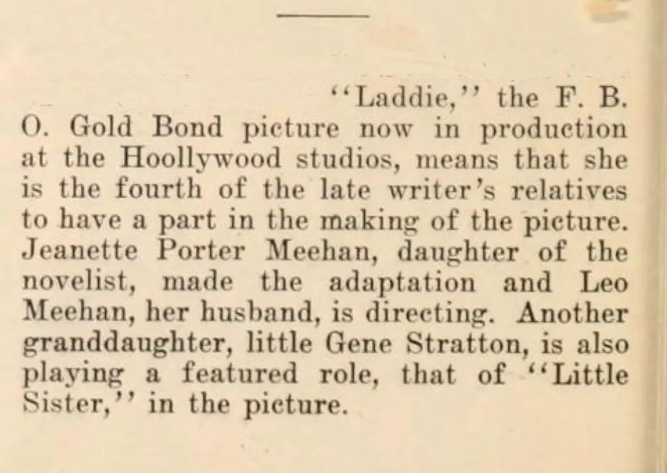 Laddie scene
