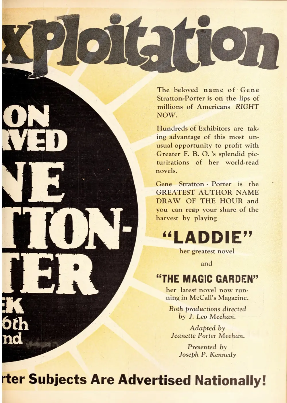 Laddie scene