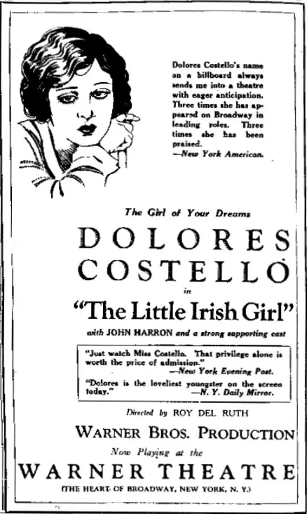 The Little Irish Girl scene