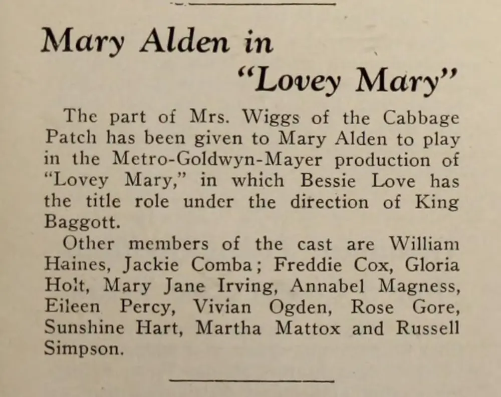 Lovey Mary