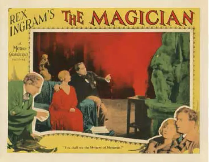 The Magician scene