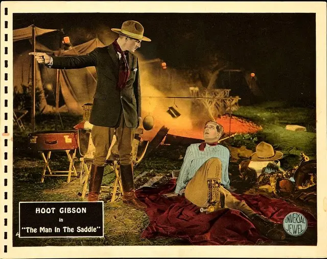 The Man in the Saddle scene