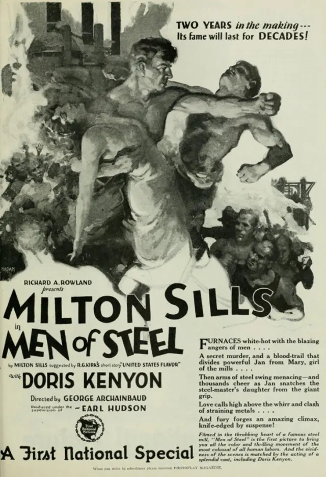 Men of Steel scene